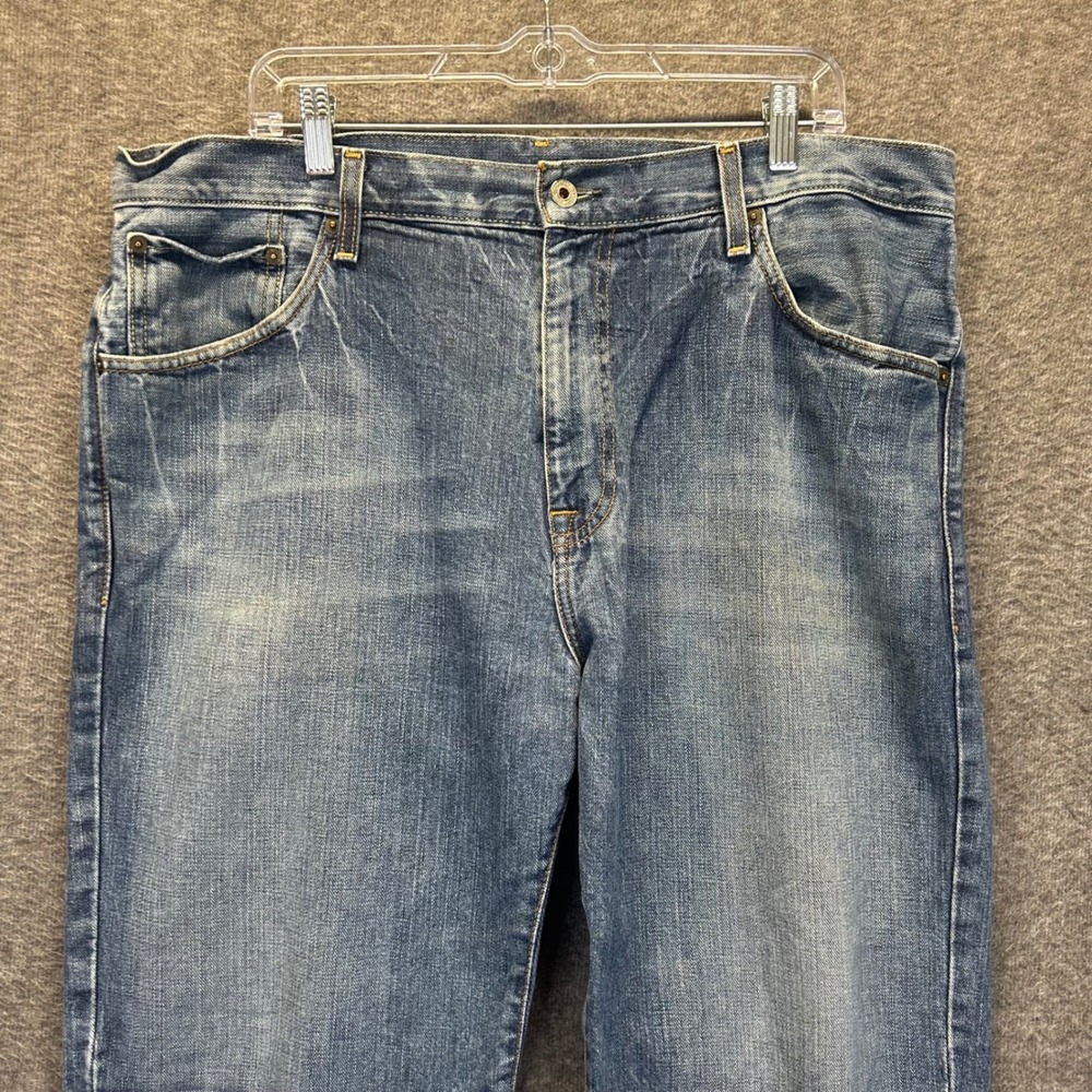 Polo Ralph Lauren Ashmore Straight Leg Jeans Mens 38x32 Blue Denim 100% Cotton
